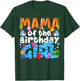 Mama Under Sea Birthday Party Girls Ocean Sea Animals Themed T-Shirt - T-Shirt | Forest