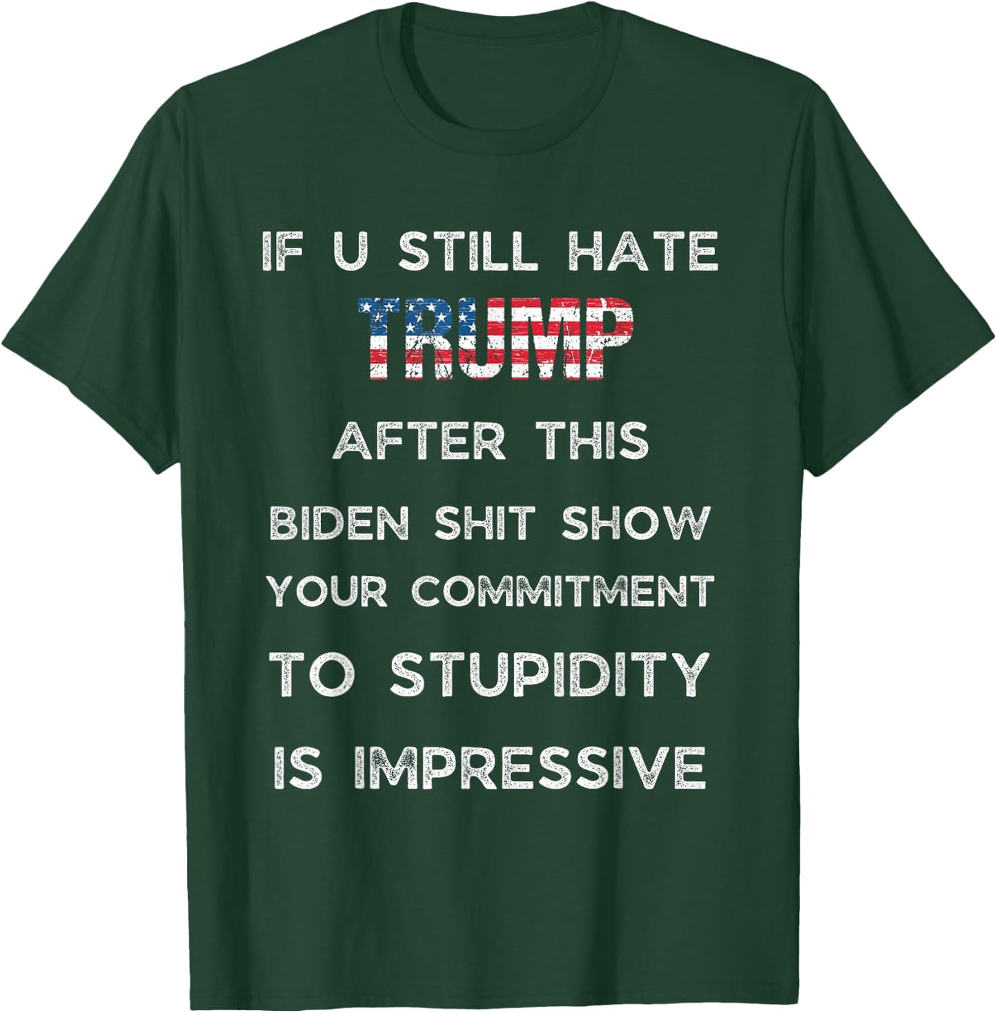 If You Still Hate Trump After This Biden Show, Vote Trump T-Shirt - T-Shirt | Forest