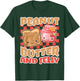 Kawaii Peanut Butter Jelly Strawberry Retro Matching Couples T-Shirt - T-Shirt | Forest