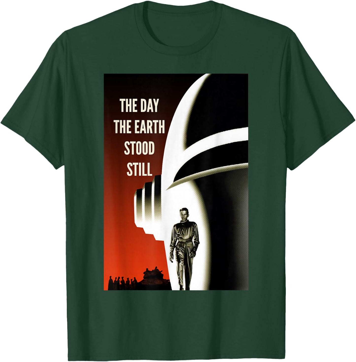 Klaatu Barada Nikto Robot Gort SiFi T-Shirt - T-Shirt | Forest