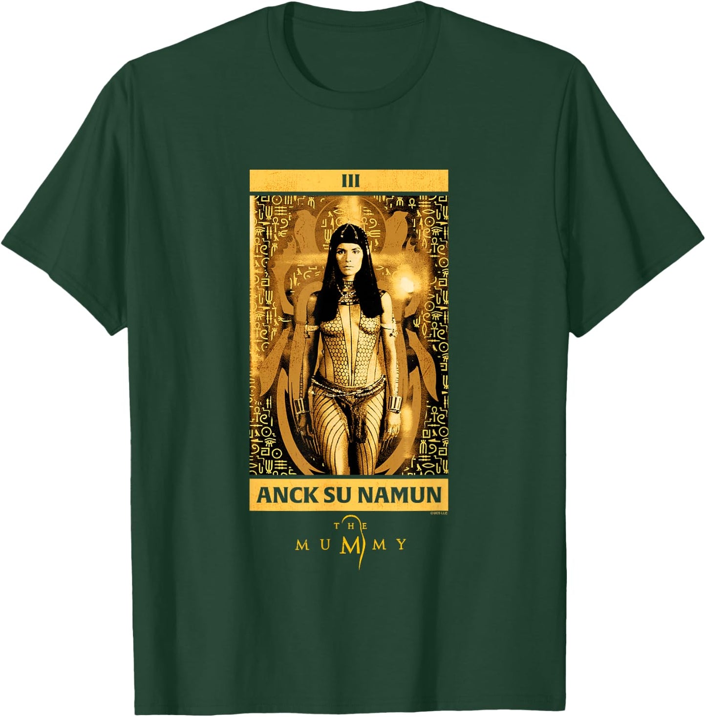 The Mummy Anck-Su-Namun Vintage Tarot Card T-Shirt - T-Shirt | Forest