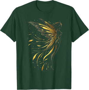 Fairy Mythical Motif Fantasy Artwork Fairy T-Shirt - T-Shirt | Forest