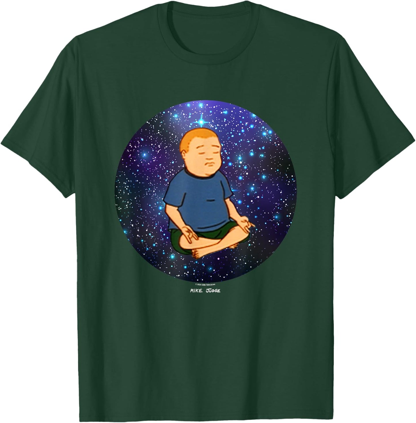King Of The Hill Bobby Inner Space Peace Big Chest Poster T-Shirt - T-Shirt | Forest