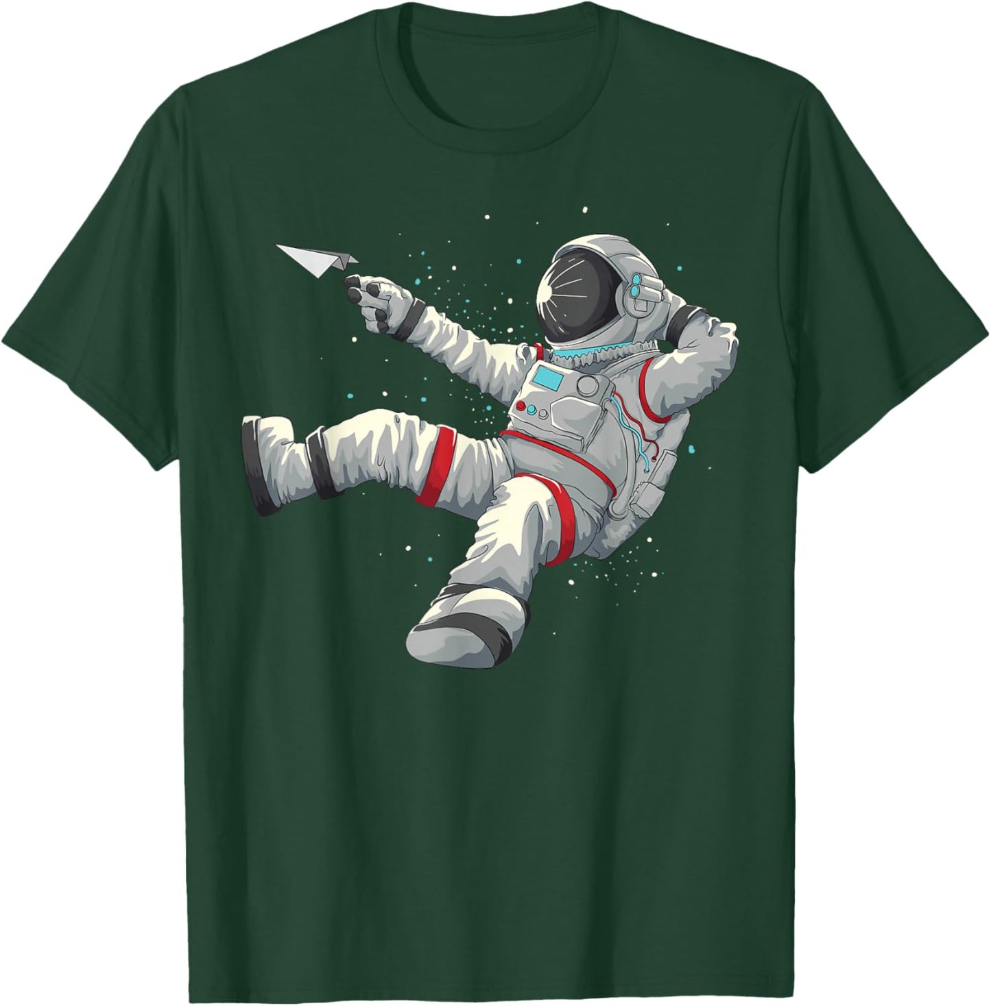 Astronaut Design Boys Kids Galaxy Outer Space Themed T-Shirt - T-Shirt | Forest