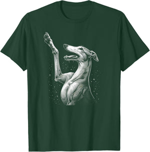 Greyhound Art Design and Men T-Shirt - T-Shirt | Forest