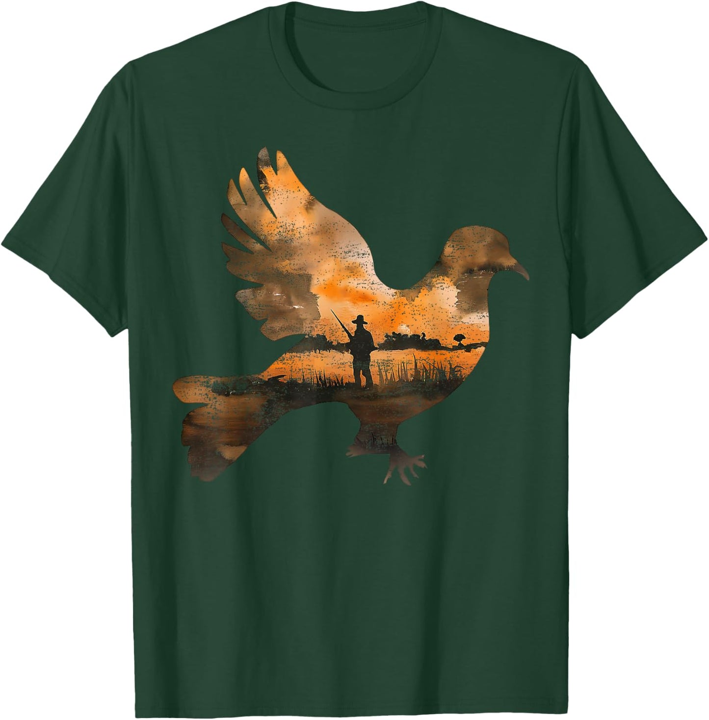 Dove Hunting Texas Dove Hunter T-Shirt - T-Shirt | Forest