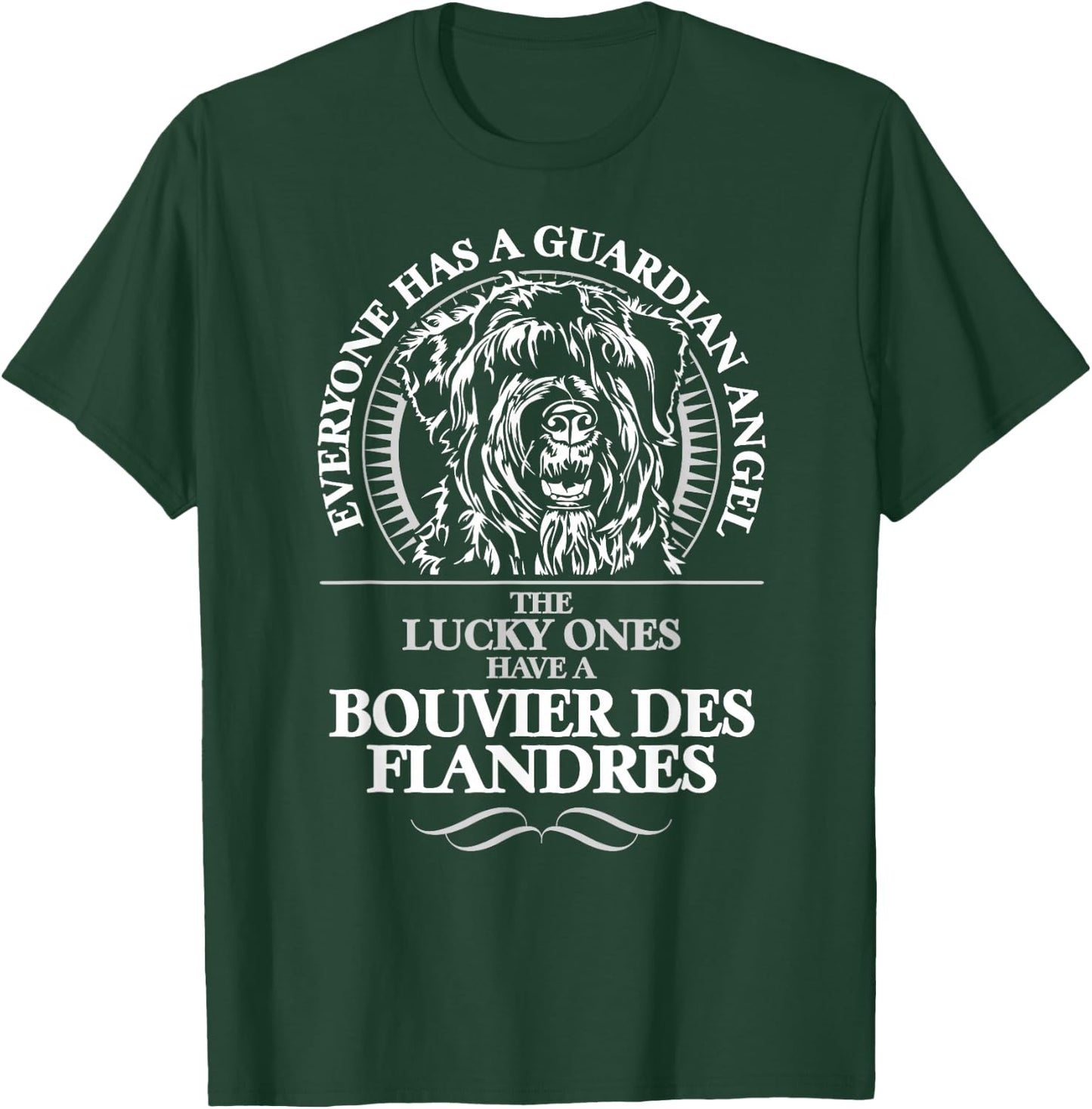 Bouvier Des Flandres dog gift Shirt funny T-Shirt - T-Shirt | Forest