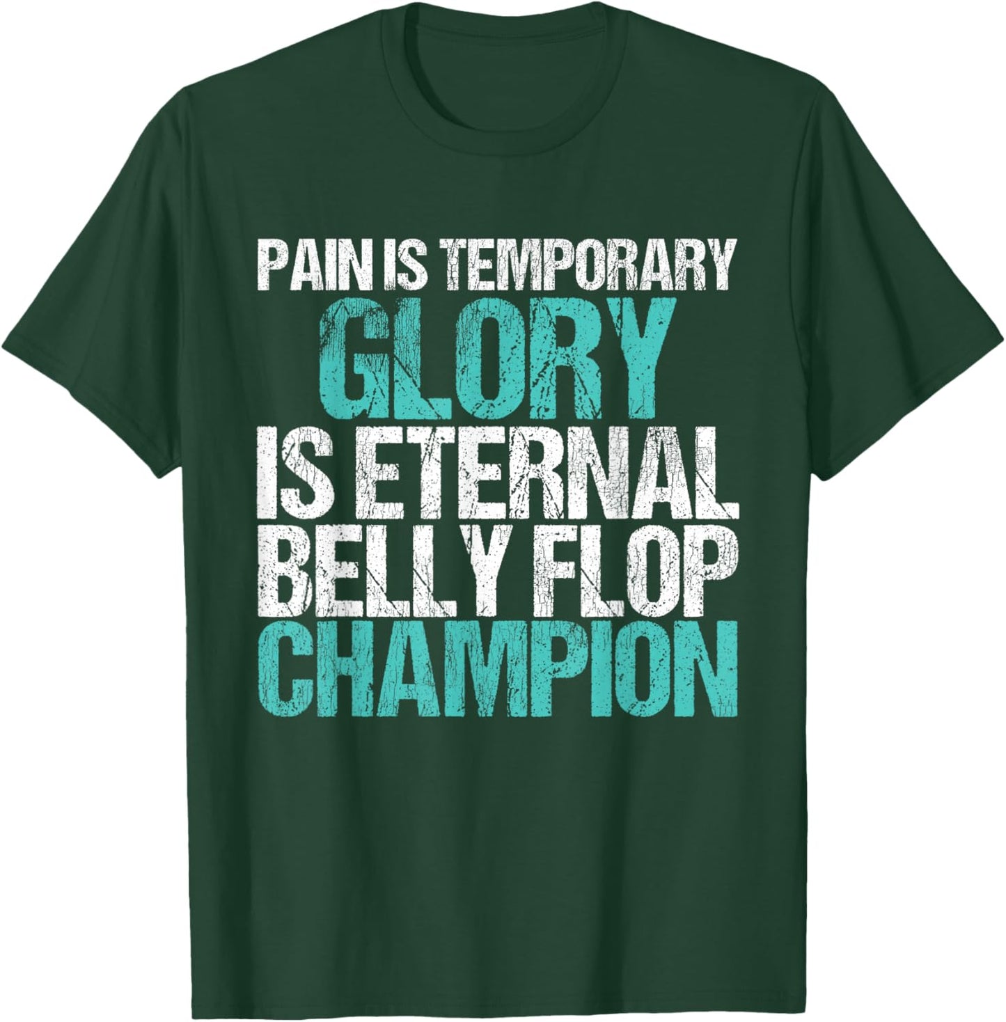 Belly Flop Belly Flop Champion Belly Flop Shirt Men T-Shirt - T-Shirt | Forest