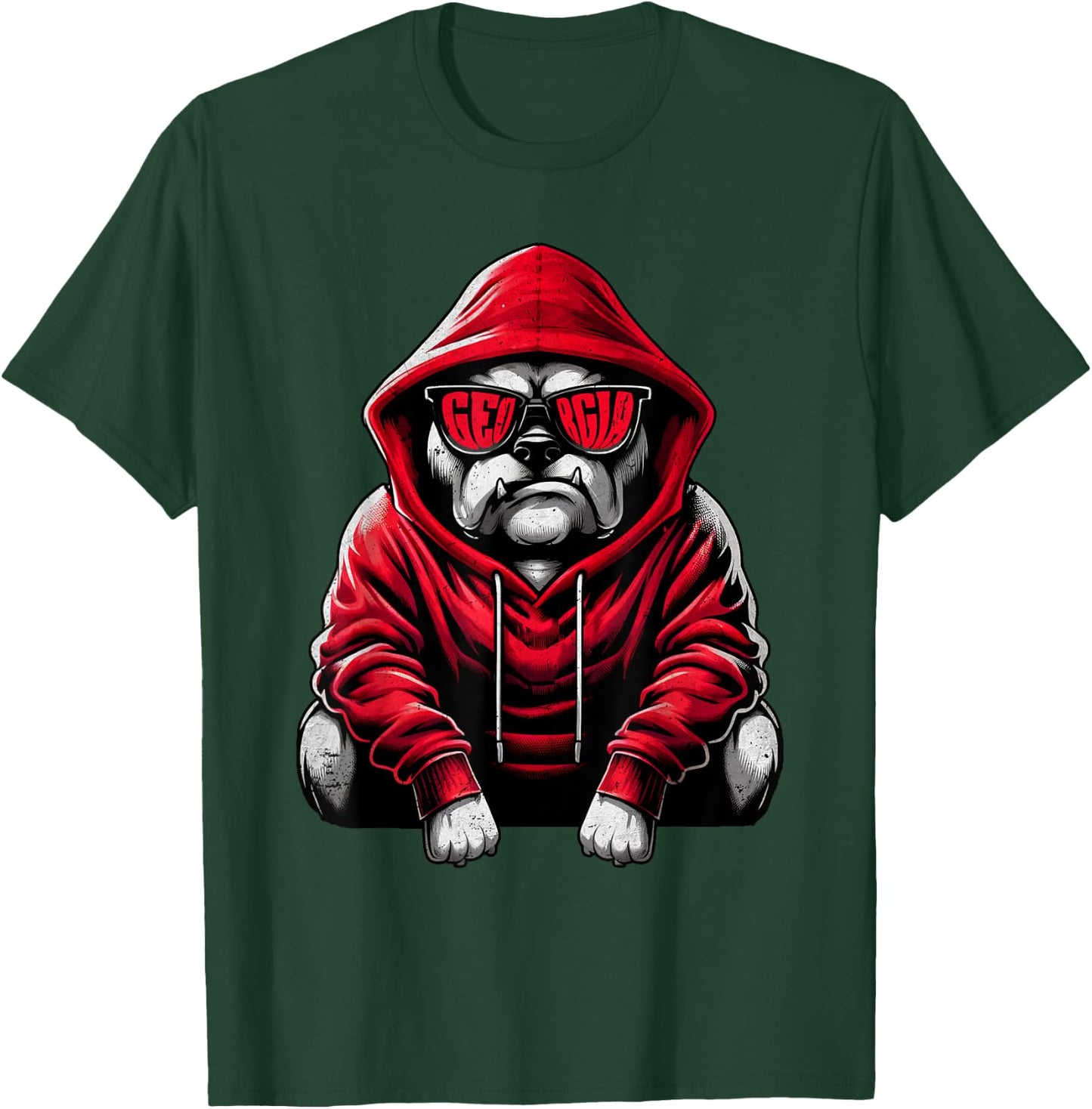 I Love Bulldog Animal Cute Dogs Vintage Bulldog Personalized Men Women Kids T-Shirt - T-Shirt | Forest