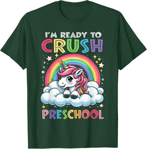 I'm Ready To Crush Preschool Back To School Pre K Girl