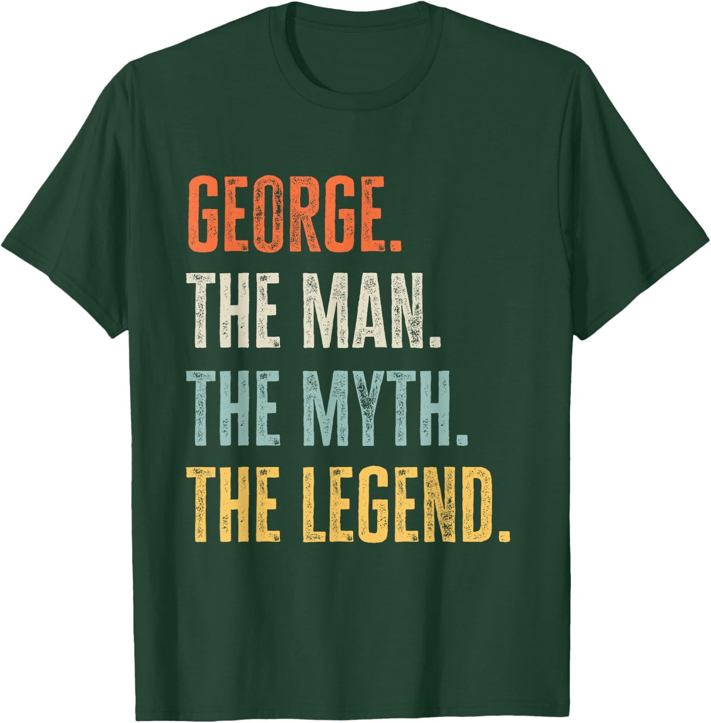 George The Best, Man Myth Legend, Funny Best Name George Small T-Shirt - T-Shirt | Forest