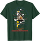 Bird | Backprint | Art Graphic Animal Artwork Bird T-Shirt - T-Shirt | Forest