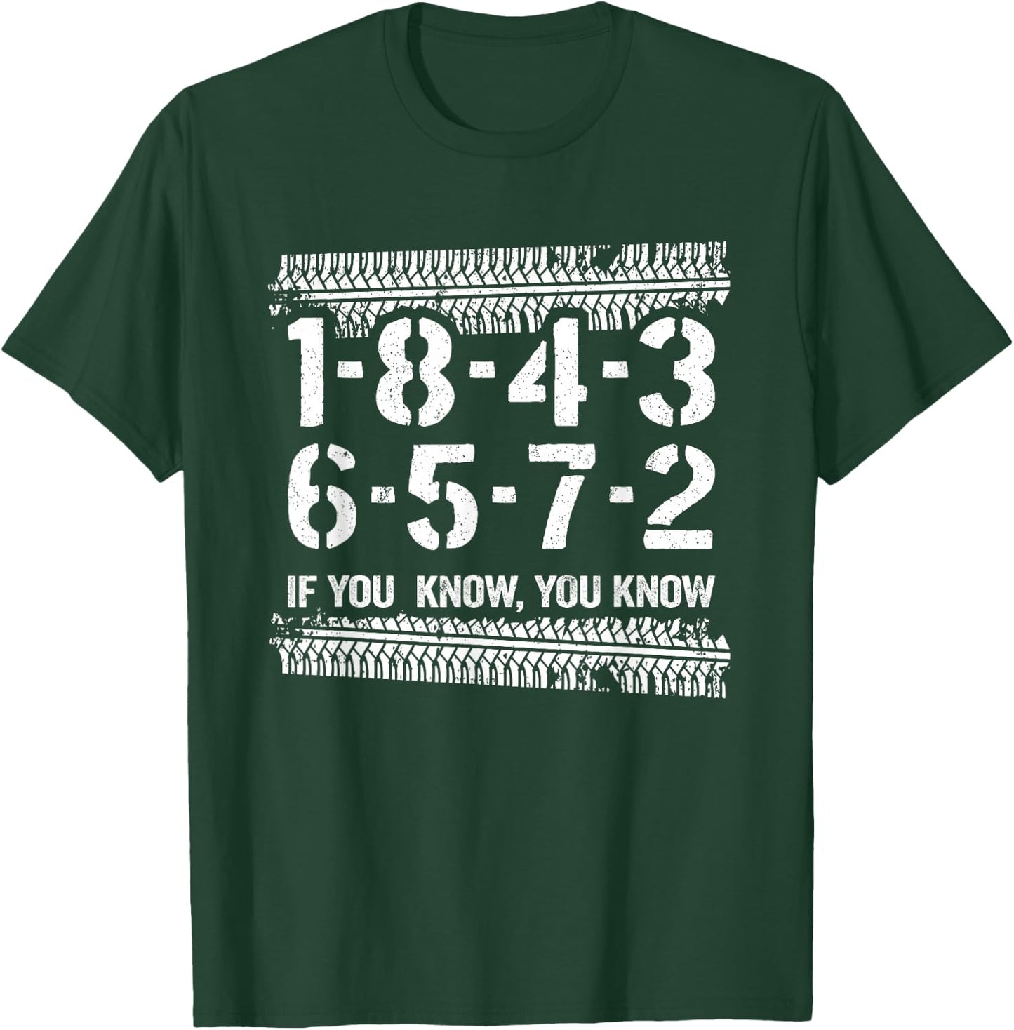 1-8-4-3-6-5-7-2 If You Know 18436572 Firing Order Big Block T-Shirt - T-Shirt | Forest