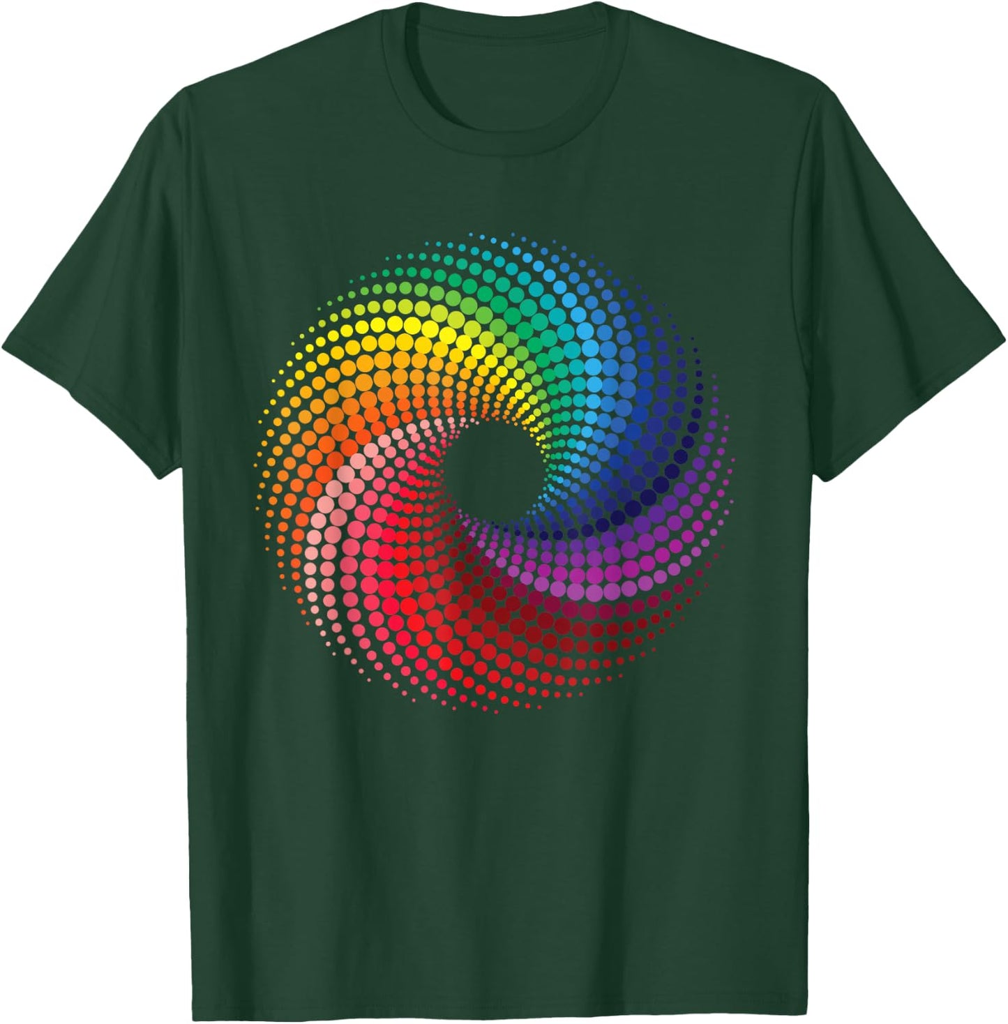 September 15th Dot Day Shirt Multicolor Rainbow Dot T-Shirt - T-Shirt | Forest