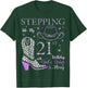 Stepping Into My 21st Birthday With God's Grace and Mercy T-Shirt - T-Shirt | Forest
