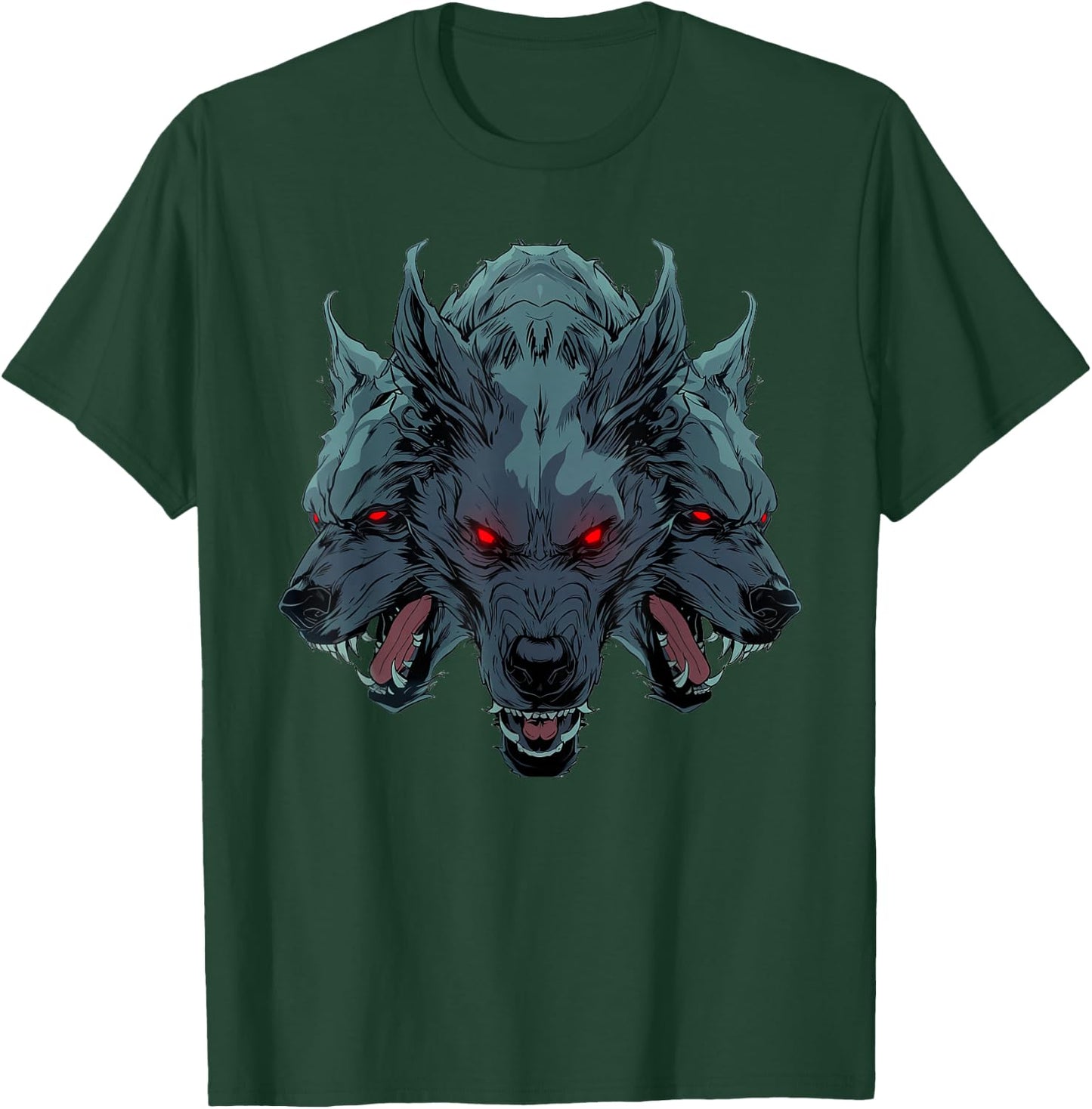 Cerberus Anime T-Shirt - T-Shirt | Forest