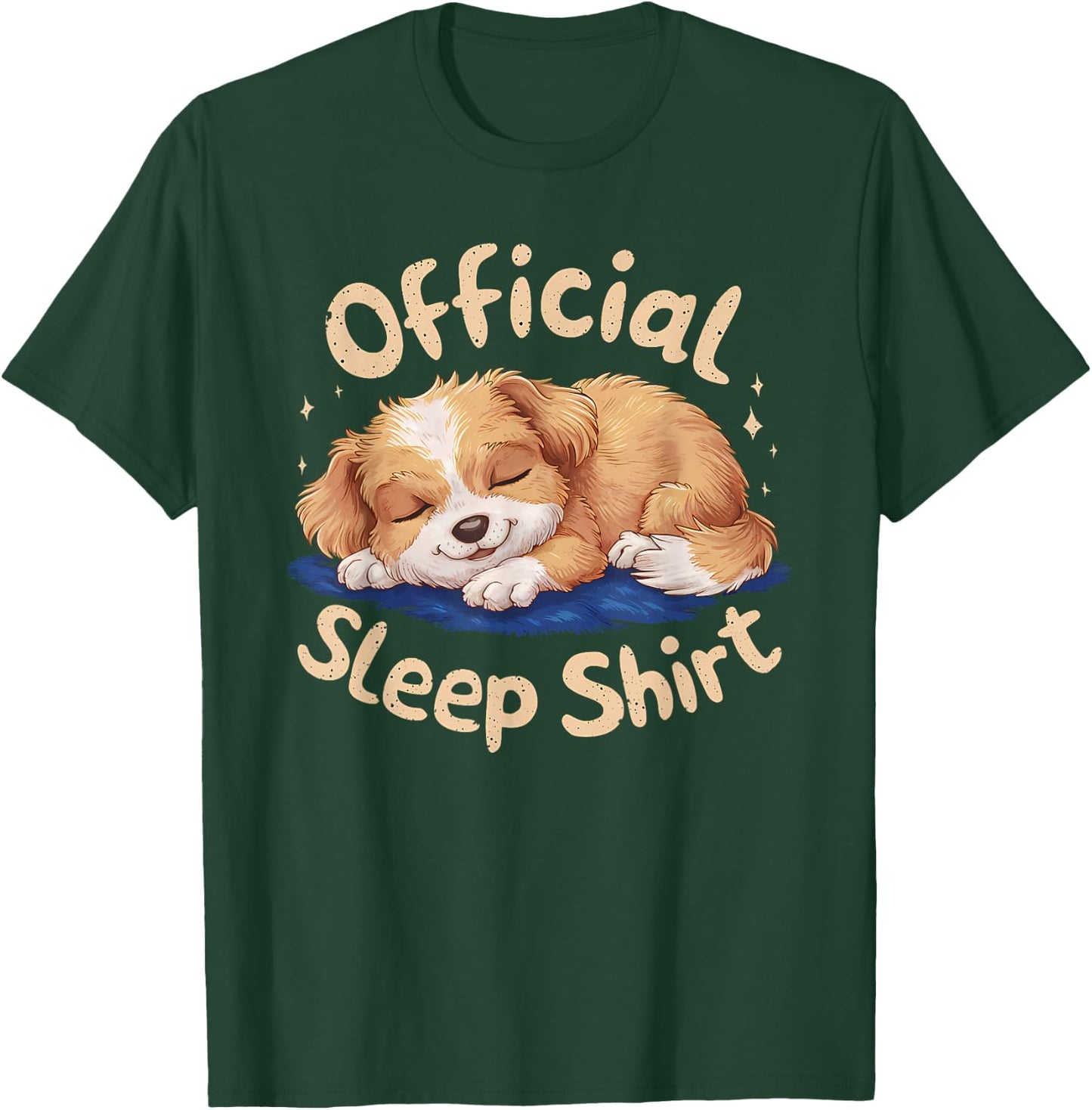 Official Sleep Shirt Dog Pajamas Nightgown T-Shirt - T-Shirt | Forest