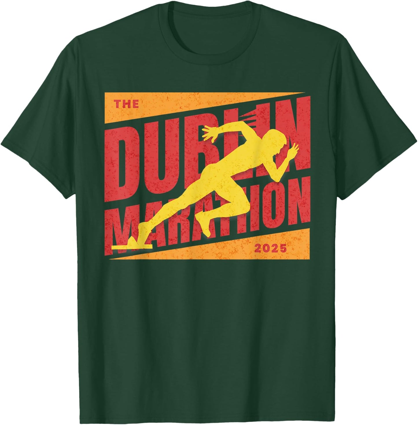 Dublin Marathon 2025 T-Shirt - T-Shirt | Forest