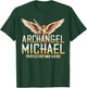 Archangel Michael Catholic Christianity Guardian Angel T-Shirt - T-Shirt | Forest