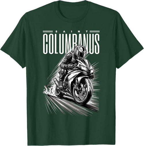 St Columbanus Patron Saint of Motorcyclists Motorcycles