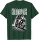 St Columbanus Patron Saint of Motorcyclists Motorcycles T-Shirt - T-Shirt | Forest