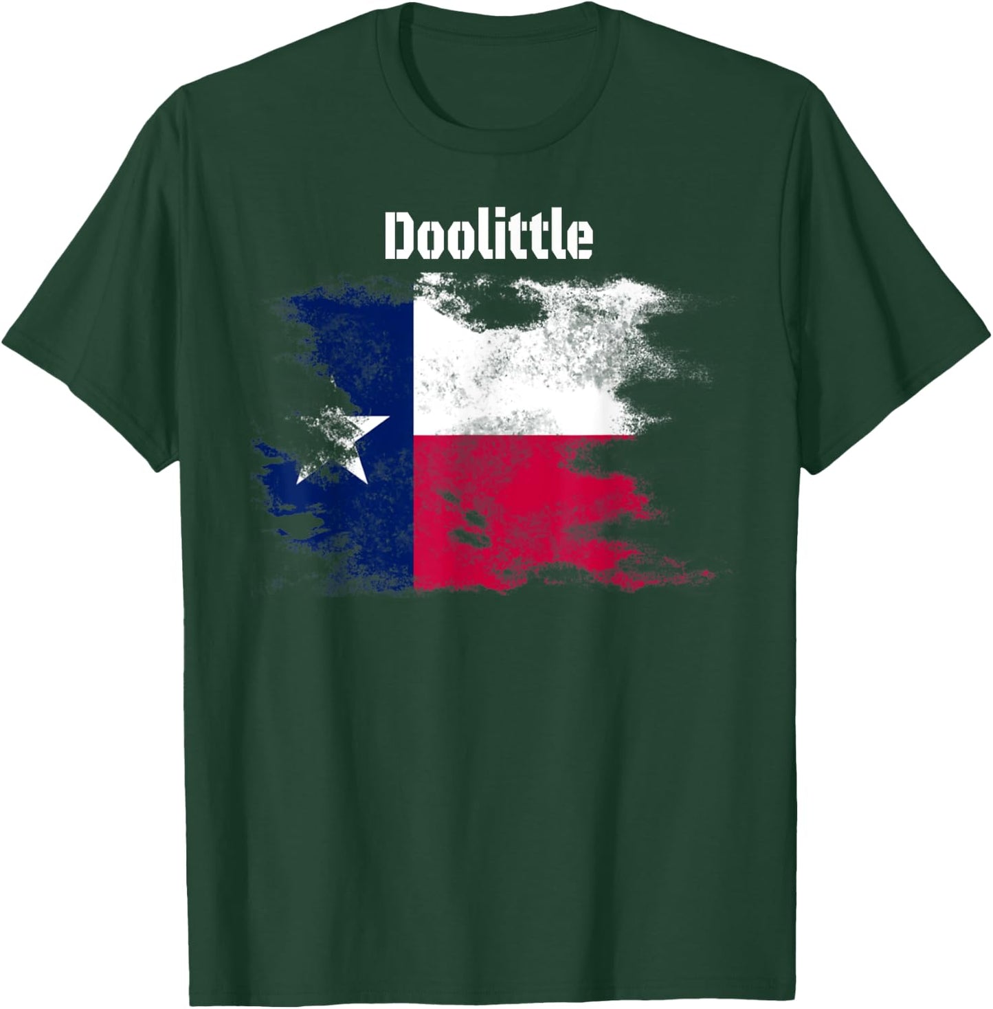 Doolittle Texas Classic Design Graphic Novelty T-Shirt - T-Shirt | Forest