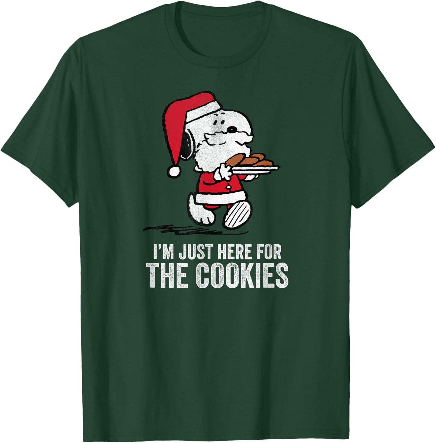 Peanuts Snoopy More Christmas Cookies T-Shirt - T-Shirt | Forest