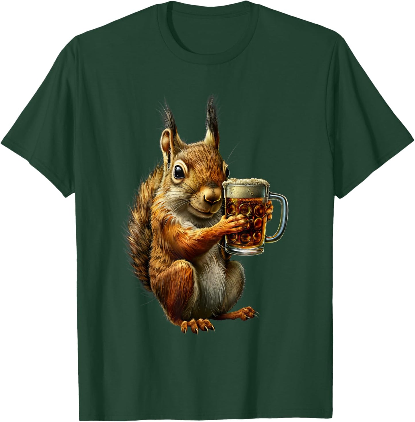 Squirrel Beer T-Shirt - T-Shirt | Forest
