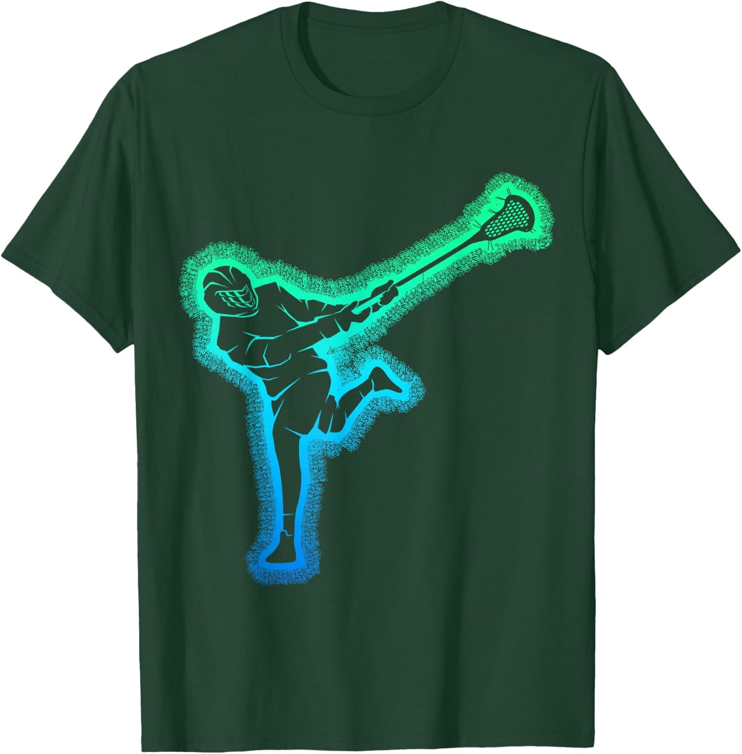Lacrosse Kids Boys Youth T-Shirt - T-Shirt | Forest