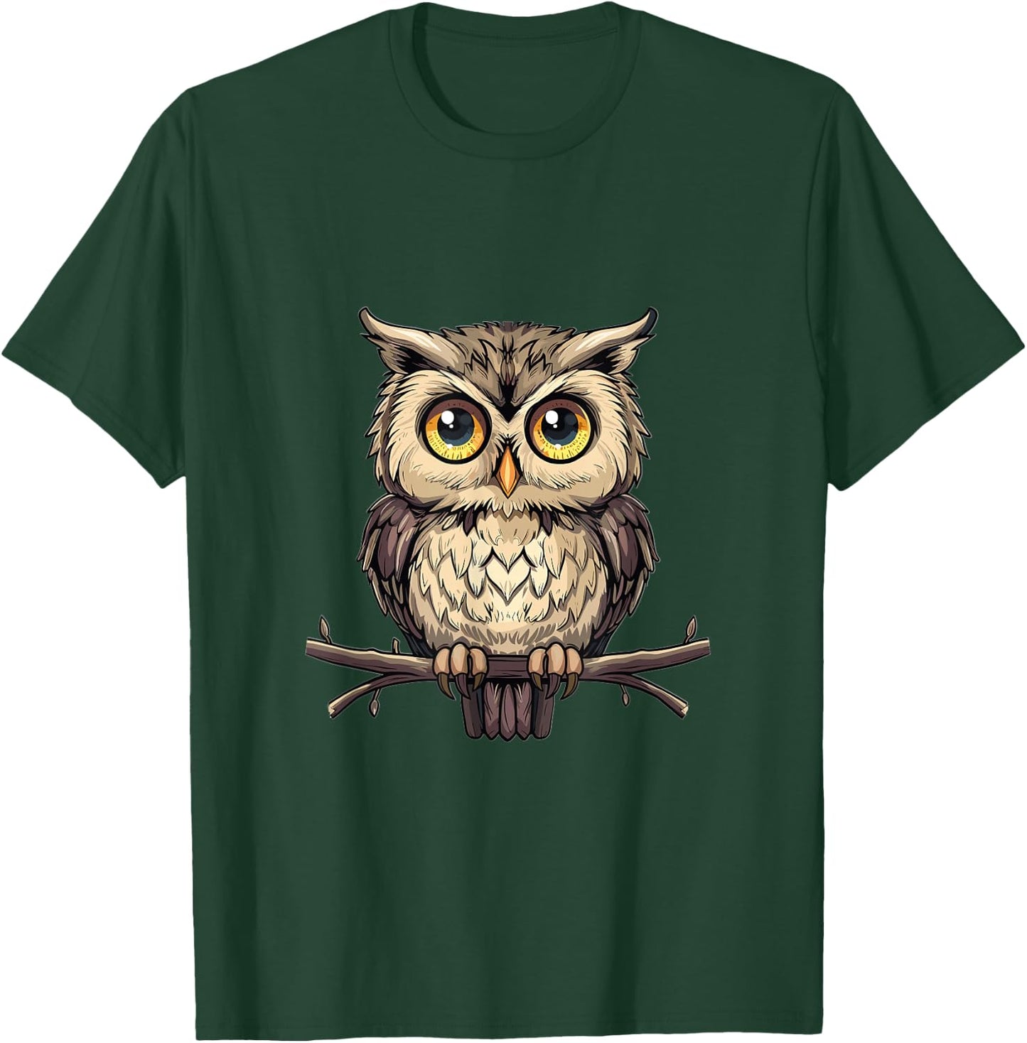 Owl Lover Graphic T-Shirt - T-Shirt | Forest