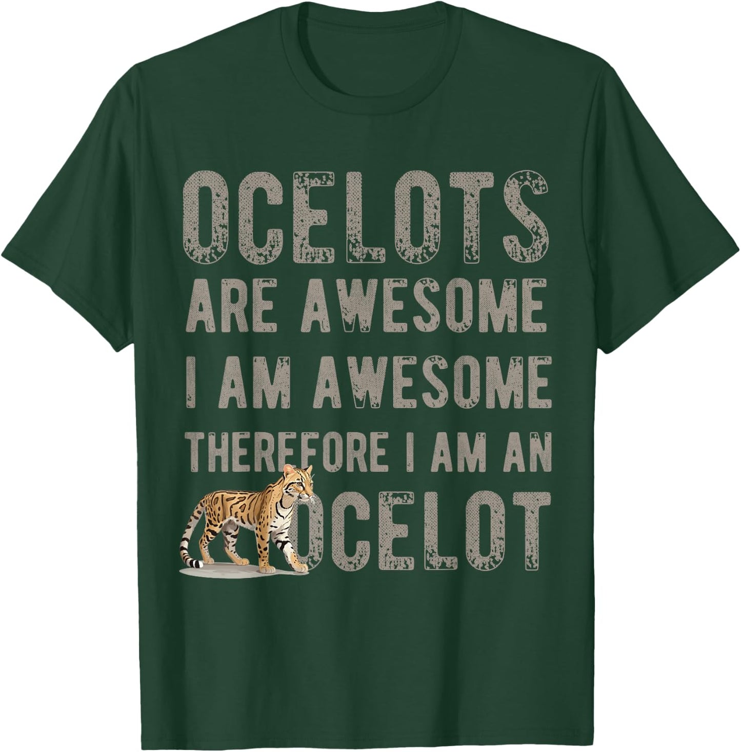 Ocelot Shirt Ocelot Lover Ocelots T-Shirt - T-Shirt | Forest