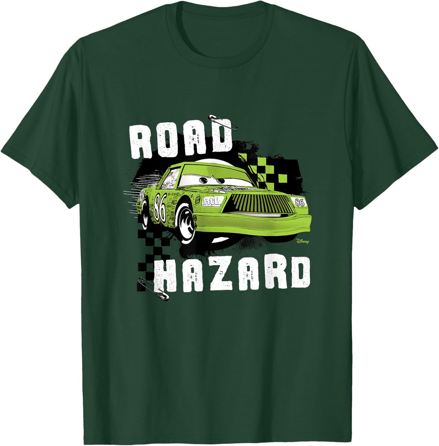 Cars - Road Hazard Chick Hicks T-Shirt - T-Shirt | Forest