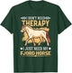 Fjord Horse Therapy Fjordi T-Shirt - T-Shirt | Forest