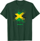 Jamaican Splatter Flag, Vintage Jamaica Flag T-Shirt - T-Shirt | Forest