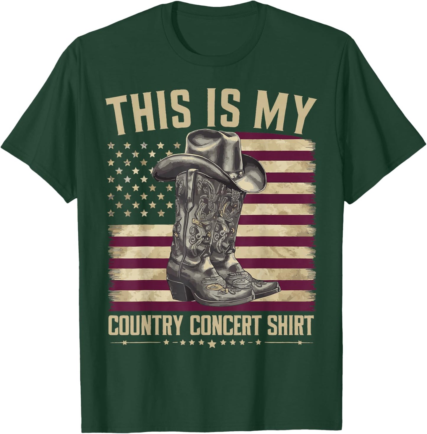 This Is My Country Concert T-Shirt - T-Shirt | Forest