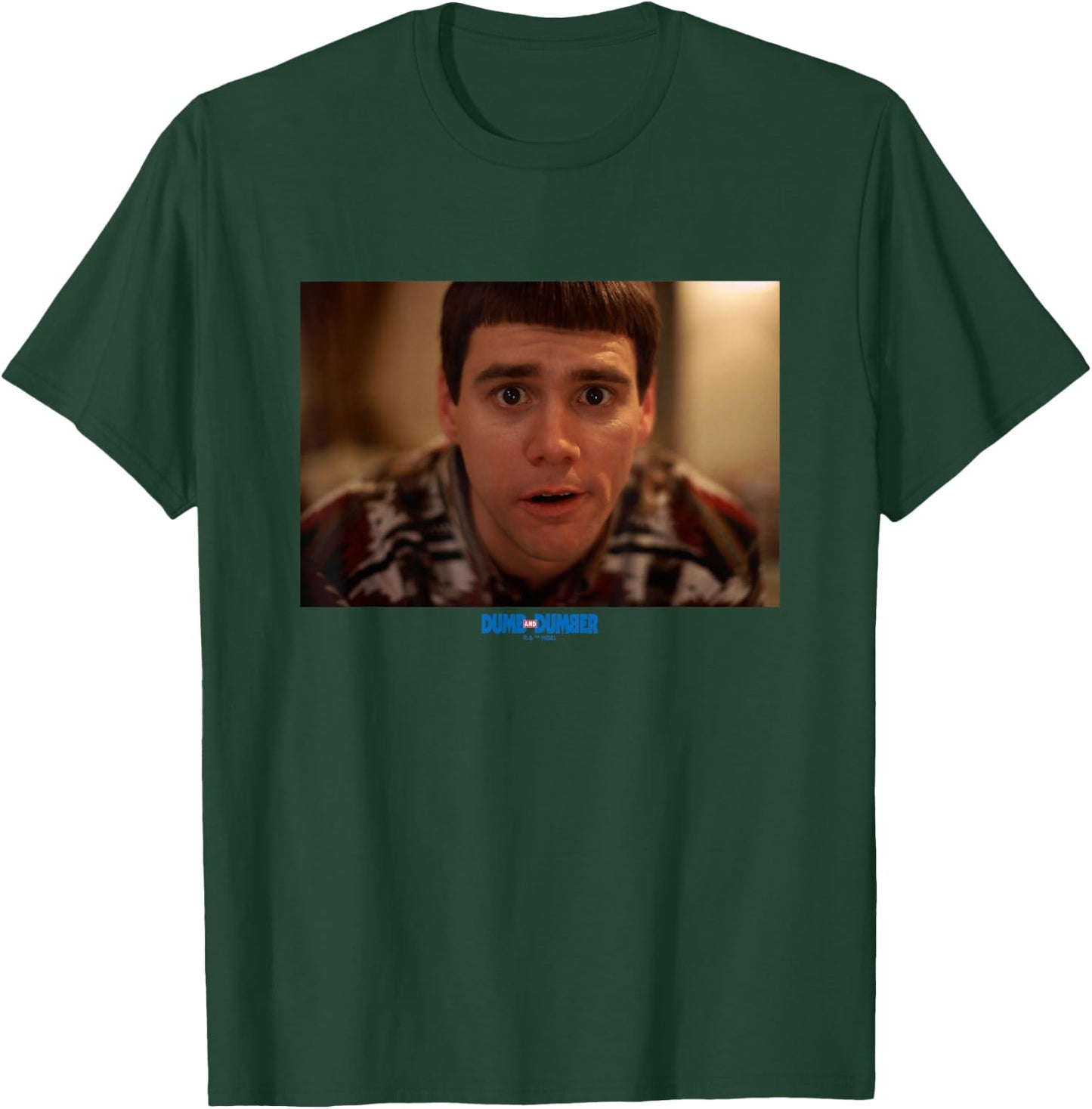 Dumb and Dumber Iconic Lloyd Christmas Big Chest Portrait T-Shirt - T-Shirt | Forest