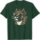 Cool Boxer Dog In Tribal Art Style Dog Mom Dad Men Women Kids T-Shirt - T-Shirt | Forest
