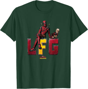 Marvel Deadpool & Wolverine LFG Deadpool & Dogpool Logo T-Shirt - T-Shirt | Forest