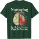 Nurturing Minds Back To Peace Psych Nurse Nurses Psychiatry T-Shirt - T-Shirt | Forest
