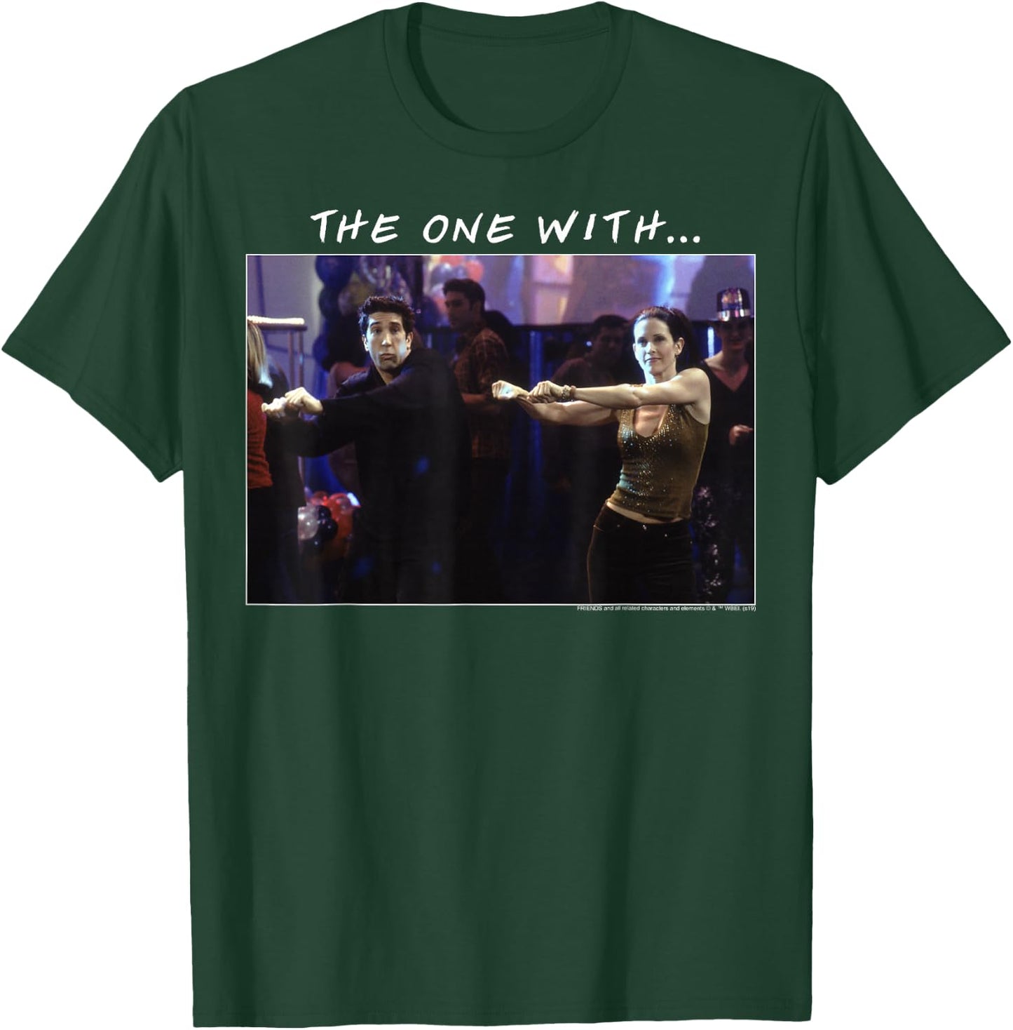Friends The One With Ross & Monica Dancing T-Shirt - T-Shirt | Forest