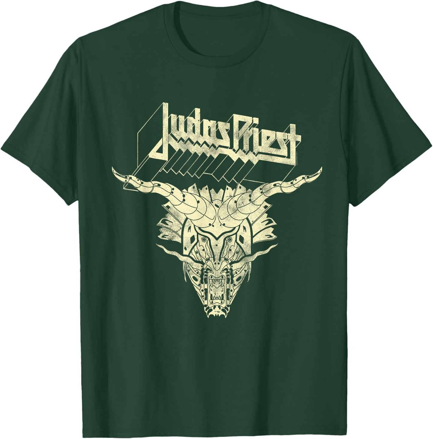 Judas Priest Defenders On Olive T-Shirt - T-Shirt | Forest