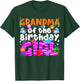 Grandma Under Sea Birthday Party Girl Ocean Sea Animal Theme T-Shirt - T-Shirt | Forest