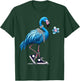 Flamingo Shoes Pearl Necklace T-Shirt - T-Shirt | Forest