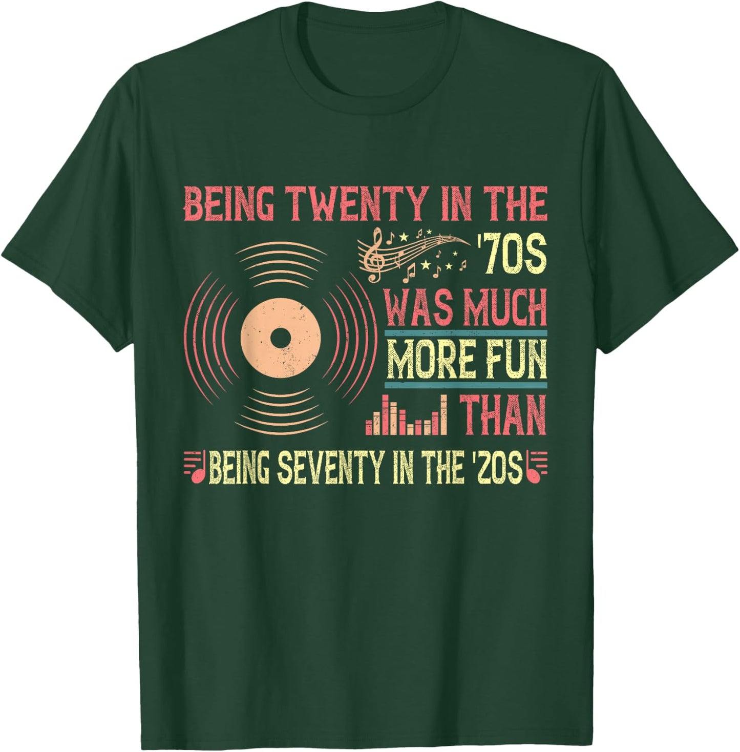 Being twenty in the '70s was much more '20s Music vintage T-Shirt - T-Shirt | Forest