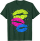 Lips Kisses Lipstick T-Shirt - T-Shirt | Forest