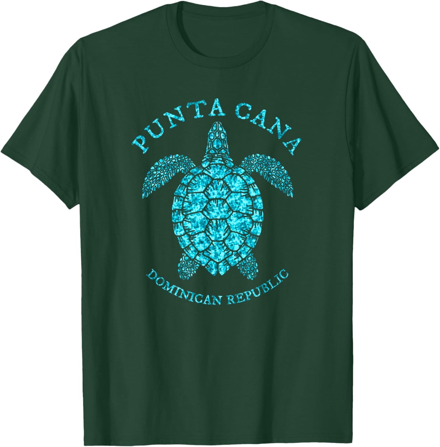 Punta Cana Dominican Republic Sea Turtle Boys Girls Toddler T-Shirt - T-Shirt | Forest