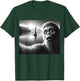Funny Surprised Squatch Selfie with Loch Ness Monster Nessie T-Shirt - T-Shirt | Forest