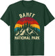 Retro Vintage Graphic Banff National Park T-Shirt - T-Shirt | Forest