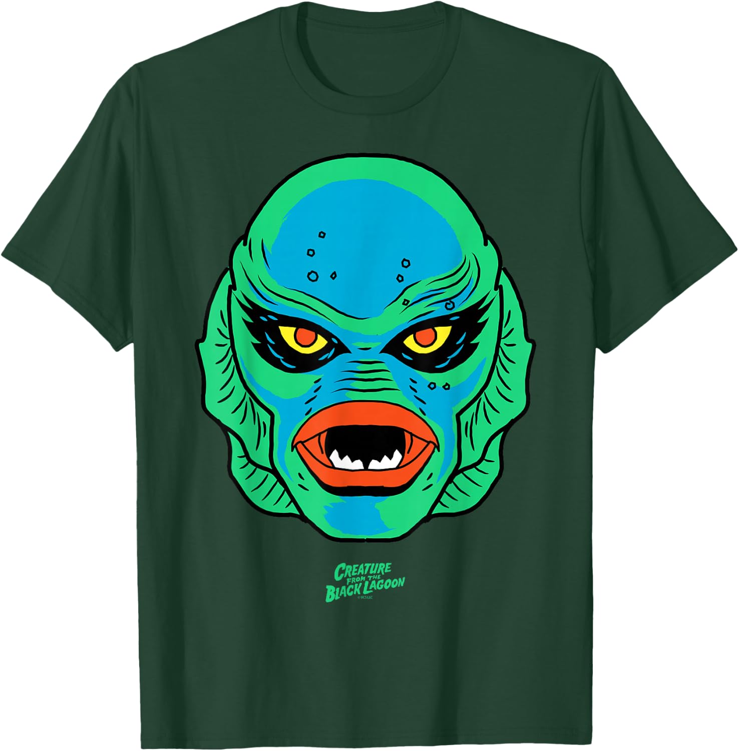 Universal Monsters Creature from the Black Lagoon Gilman T-Shirt - T-Shirt | Forest
