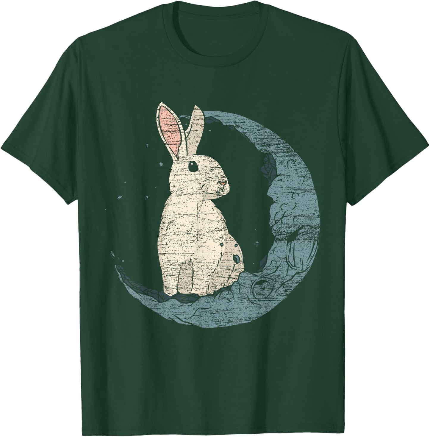 Moon Rabbit T-Shirt - T-Shirt | Forest